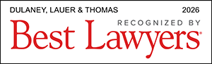 Logo Recognizing Dulaney, Lauer & Thomas's affiliation with Best Lawyers 2026