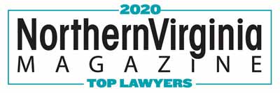 Logo Recognizing Dulaney, Lauer & Thomas's affiliation with Northern Virginia Magazine Top Lawyers