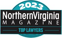 Logo Recognizing Dulaney, Lauer & Thomas's affiliation with Northern Virginia Magazine Top Lawyers